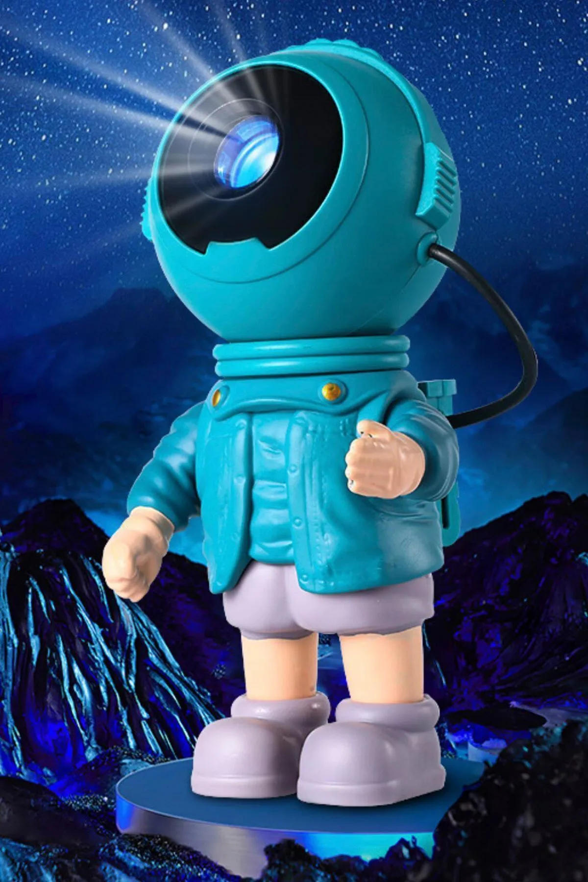 Mavi Astronot Projeksiyon Gökyüzü Projektör ve Aydınlatma